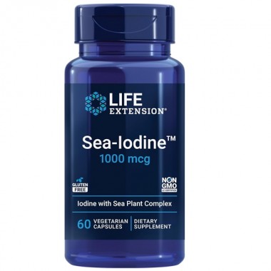 Микроэлемент Йод Life Extension Sea-Iodine 1000 mcg 60 Veg Caps