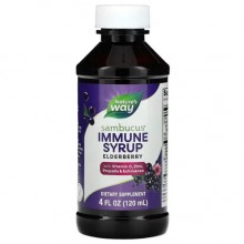 Бузина Nature's Way Sambucus Immune Elderberry Standardized 4 fl oz 120 ml Elderberry