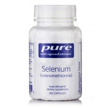 Селен Pure Encapsulations Selenium (selenomethionine) 200 mcg 180 Caps PE-00239