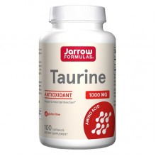 Таурин Jarrow Formulas Taurine 1000 mg 100 Caps JRW-15020