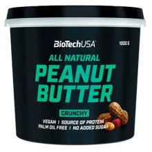 Заменитель питания BioTechUSA Peanut Butter 1000 g /40 servings/ Crunchy