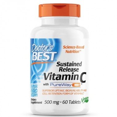 Витамин C Doctor's Best Sustained Release Vitamin C 60 Tabs Витамин C Doctor's Best Sustained Release Vitamin C 60 Tabs