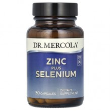 Микроэлемент Цинк Dr. Mercola Zinc Plus Selenium 30 Caps