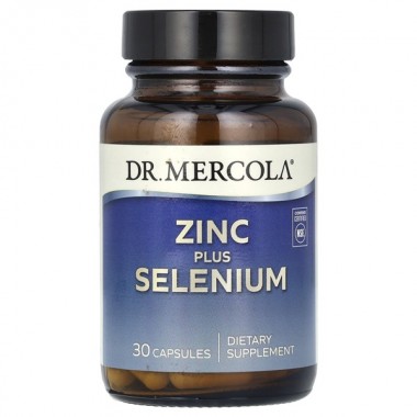 Микроэлемент Цинк Dr. Mercola Zinc Plus Selenium 30 Caps
