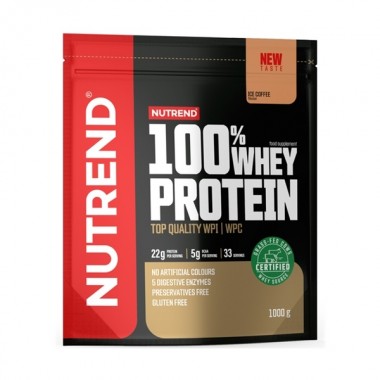 Протеин Nutrend 100% Whey Protein 1000 g /33 servings/ Ice Coffe