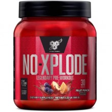 Комплекс до тренировки BSN N.O.-Xplode Legendary Pre-Workout 555 g /30 servings/ Fruit Punch