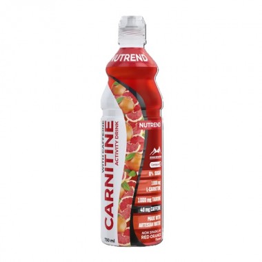 Жиросжигатель для спорта Nutrend Carnitin Activity Drink 750 ml Red Orange