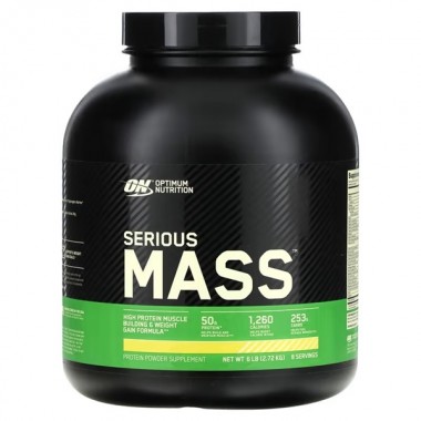 Гейнер Optimum Nutrition Serious Mass 2720 g /8 servings/ Chocolate