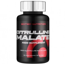 Цитруллин для спорта Scitec Nutrition Citrulline Malate 90 Caps