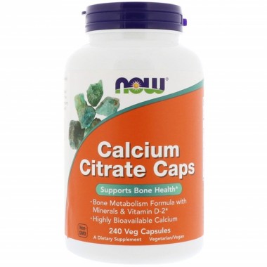 Мультиминеральный комплекс NOW Foods Calcium Citrate 240 Veg Caps Мультиминеральный комплекс NOW Foods Calcium Citrate 240 Veg Caps