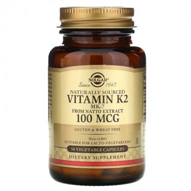 Витамин K Solgar Vitamin K2 100 mcg 50 Veg Caps Витамин K Solgar Vitamin K2 100 mcg 50 Veg Caps