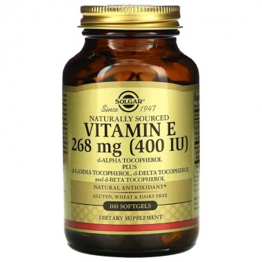 Витамин E Solgar Vitamin E 400 IU 268 mg 100 Softgels