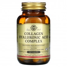 Комплекс для суставов Solgar Collagen Hyaluronic Acid Complex 30 Tabs
