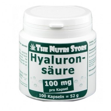 Гиалуроновая кислота The Nutri Store Hyaluronic Acid 100 mg 100 Caps ФР-00000184 Гиалуроновая кислота The Nutri Store Hyaluronic Acid 100 mg 100 Caps ФР-00000184