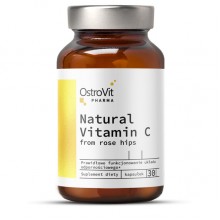 Витамин C для спорта OstroVit Pharma Natural Vitamin C from Rose Hips 30 Caps Витамин C для спорта OstroVit Pharma Natural Vitamin C from Rose Hips 30 Caps