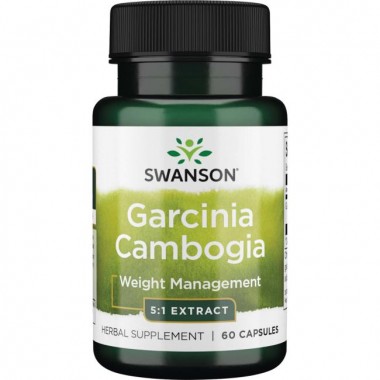 Гарциния Swanson Garcinia Cambogia 5:1 Extract 80 mg 60 Caps