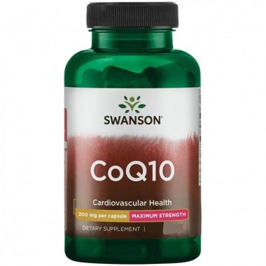 Коэнзим Swanson CoQ10 Maximum Strength 200 mg 30 Caps