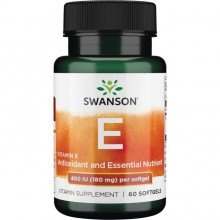 Витамин E Swanson Vitamin E 400IU 60 Softgels Витамин E Swanson Vitamin E 400IU 60 Softgels