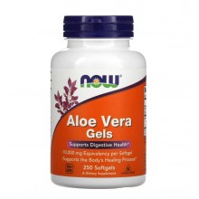 Алоэ Вера NOW Foods Aloe Vera gels 250 Softgels