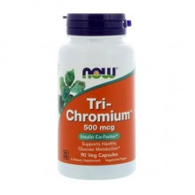 Микроэлемент Хром NOW Foods Tri-Chromium 500 mcg 90 Veg Caps