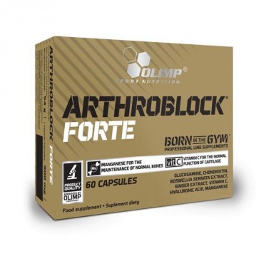 Хондропротектор (для спорта) Olimp Nutrition Arthroblock Forte Sport Edition 60 Caps