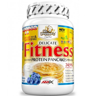 Заменитель питания Amix Nutrition Mr.Popper´s Fitness Protein Pancakes 800 g /13 servings/ Blueberry Yogurt