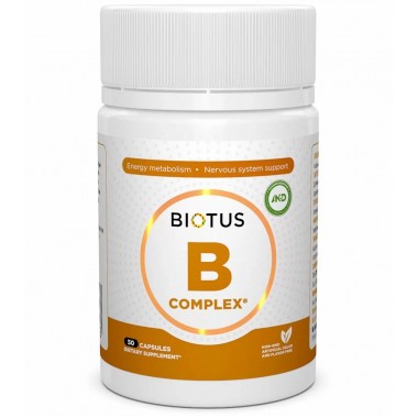 В комплекс Biotus B-Complex 50 Caps BIO-531033
