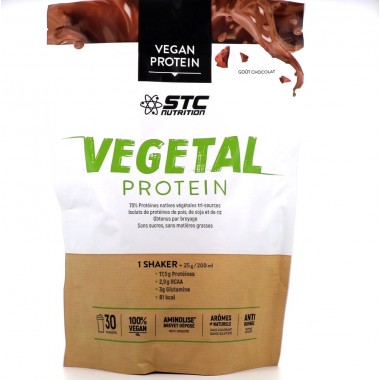 Протеин STC NUTRITION VEGETAL PROTEIN 750 g /30 servings/ Chocolate