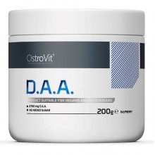 Тестостероновый бустер OstroVit D.A.A. 200 g /66 servings/ Raspberry