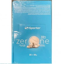 Протеиновый батончик Sporter Zero One 25 х 50 g Coconut Ice Cream Протеиновый батончик Sporter Zero One 25 х 50 g Coconut Ice Cream
