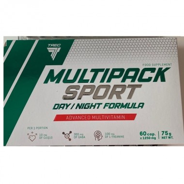 Витаминно-минеральный комплекс для спорта Trec Nutrition Multi Pack Sport 60 Caps Витаминно-минеральный комплекс для спорта Trec Nutrition Multi Pack Sport 60 Caps