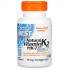 Витамин K Doctor's Best Natural Vitamin K2 MK-7 with MenaQ7 45 mcg 60 Veg Caps Витамин K Doctor's Best Natural Vitamin K2 MK-7 with MenaQ7 45 mcg 60 Veg Caps