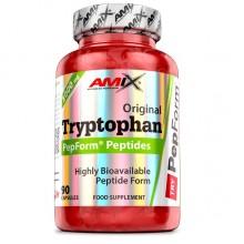 Триптофан для спорта Amix Nutrition Tryptophan PepForm Peptides 500 mg 90 Caps Триптофан для спорта Amix Nutrition Tryptophan PepForm Peptides 500 mg 90 Caps