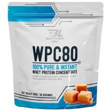 Протеин Bodyperson Labs WPC80 900 g /30 servings/ Caramel