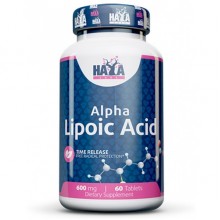 Альфа-липоевая кислота Haya Labs Alpha Lipoic Acid Time Release 600 mg 60 Tabs