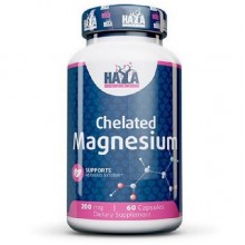 Микроэлемент Магний Haya Labs Chelated Magnesium 200 mg 60 Caps