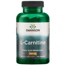 Карнитин Swanson L-Carnitine 500 mg 100 Tabs