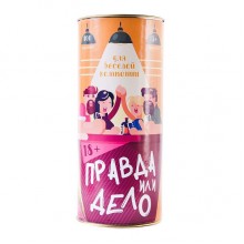 Настольная игра Fun Games Shop Правда или дело: для веселых компаний - настольная игра Настольная игра Fun Games Shop Правда или дело: для веселых компаний - настольная игра