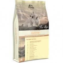 Carpathian Active Для активных собак. С курицей 37% и скумбрией 11%. 3 кг.