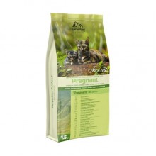 Carpathian Pregnant Для беременных и лактирующих кошек, всех пород. С курицей и лососем. Для выведения шерсти. 1,5 кг.
