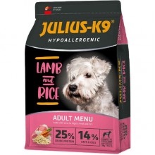 Julius K-9 Ягненок и Рис Lamb&Rice Гипоаллергенный для собак. (3кг)