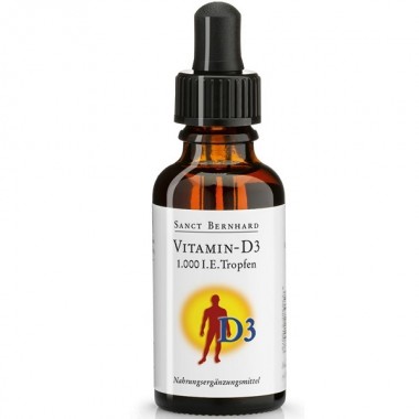 Витамин D Sanct Bernhard Vitamin D3 1000 IU 25 mcg 30 ml