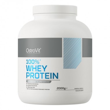 Протеин OstroVit Whey Protein 2000 g /66 servings/ Vanilla