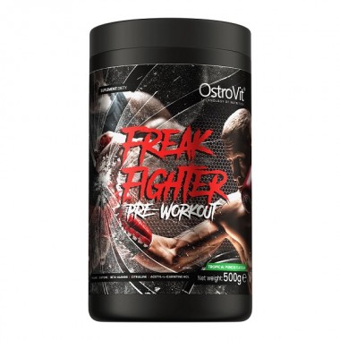 Комплекс до тренировки OstroVit Freak Fighter 500 g /25 servings/ Tropical Punch