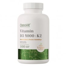 Мультивитамины для спорта OstroVit Vege Vitamin D3 4000 + K2 100 Tabs Мультивитамины для спорта OstroVit Vege Vitamin D3 4000 + K2 100 Tabs