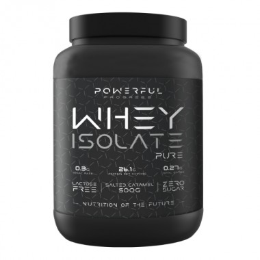 Протеин Powerful Progress Whey Isolate 500 g /16 servings/ Salted caramel