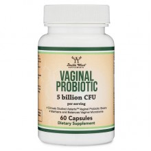 Пробиотик Double Wood Vaginal Probiotic (5 Billion CFU на 2 капсули) 60 Caps