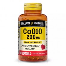 Коэнзим Mason Natural CO Q10 200 mg 30 Caps