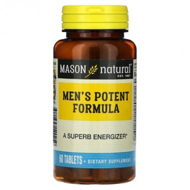 Витаминно-минеральный комплекс для мужчин Mason Natural Men’s Potent Formula 60 Tabs
