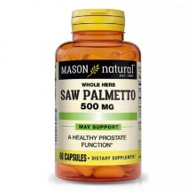 Экстракты ягод сереноа Mason Natural Saw Palmetto 500 mg 60 Caps Экстракты ягод сереноа Mason Natural Saw Palmetto 500 mg 60 Caps